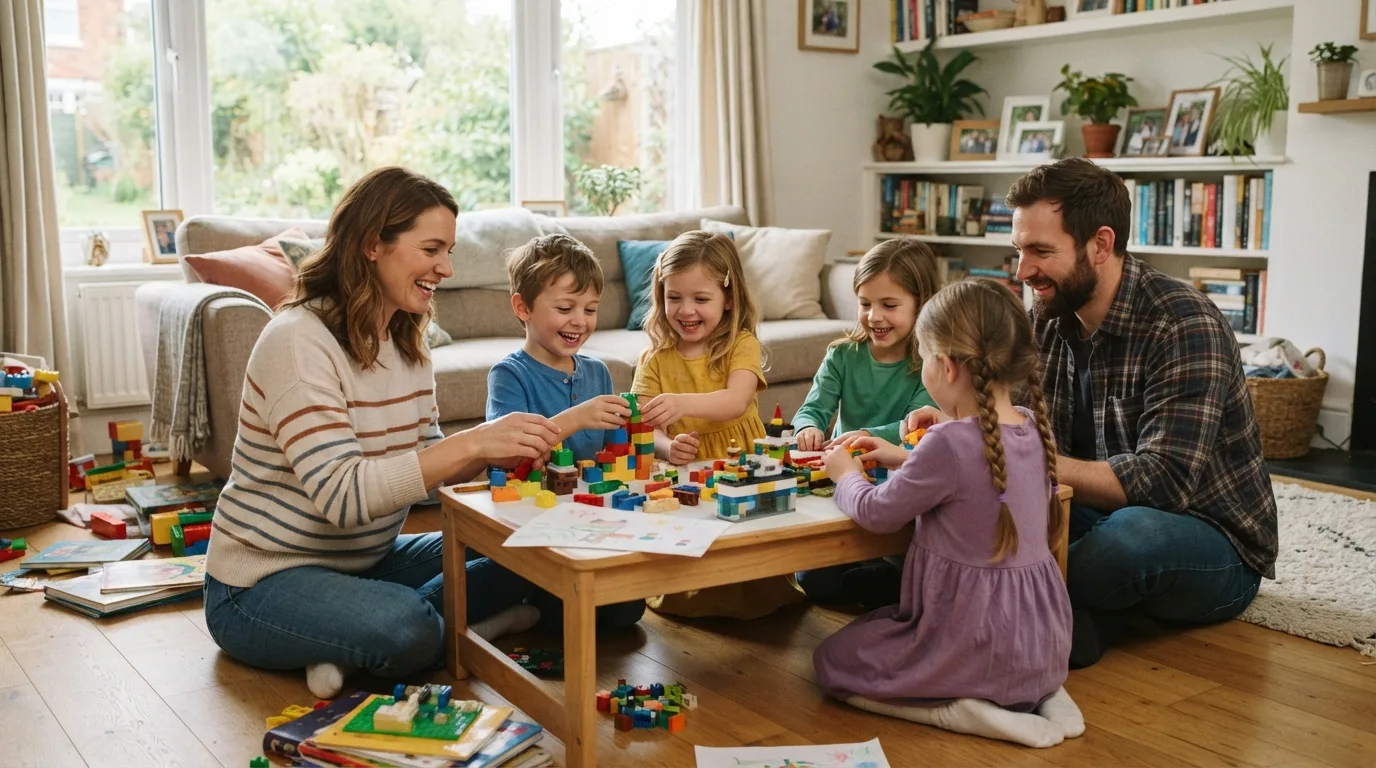 Helping Kids Make Friends in a calm family setting