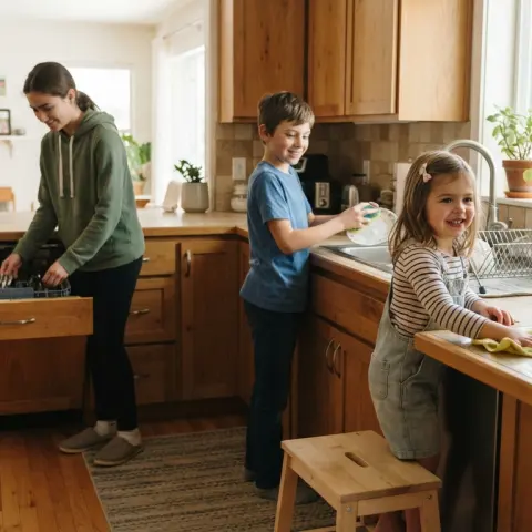 Chores by Age for Kids