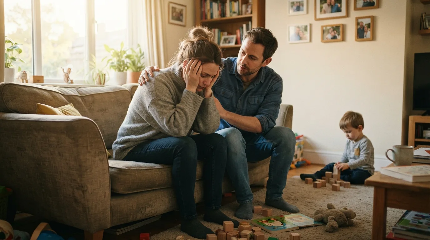 Parental Burnout Help in a calm family setting