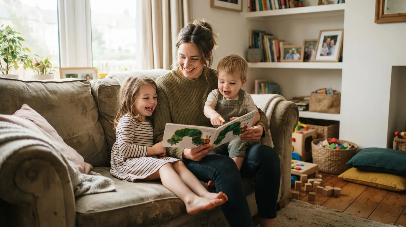 Stay-at-Home Parent Identity in a calm family setting
